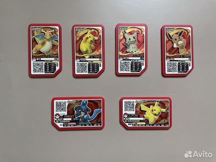 Игровые карты Pokemon Ga-ole Япония