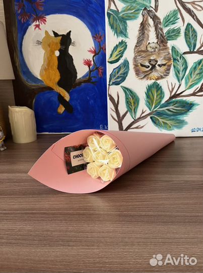 Шоколадные цветы оптом