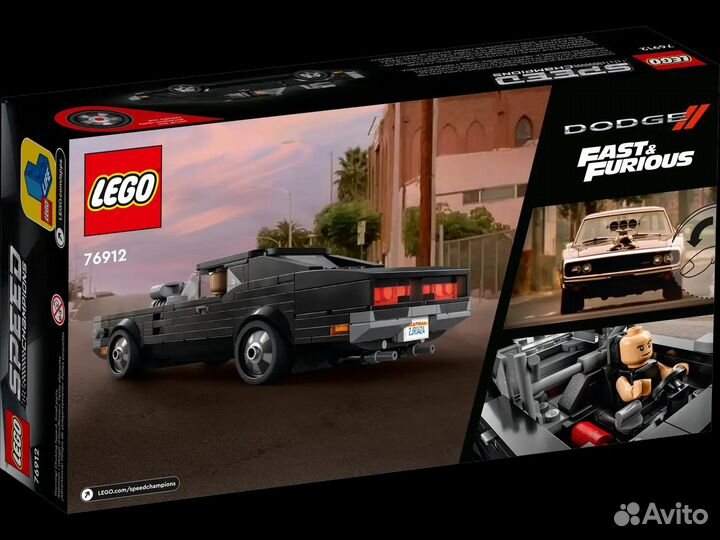 Lego Speed Champions 76912 1970 Dodge Charger R/T