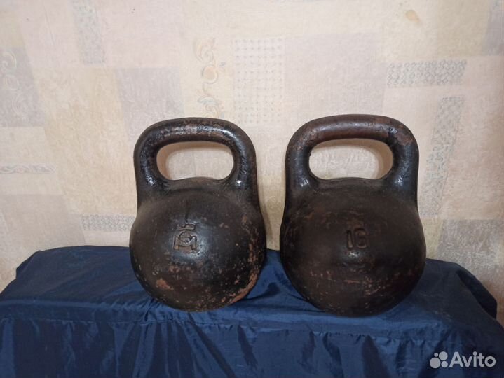 Гиря чугунная 16 кг