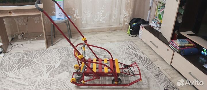 Санки на колесах