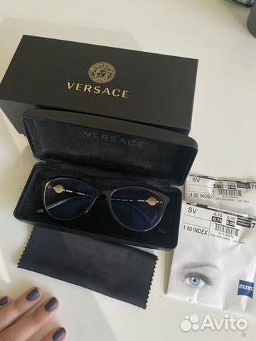 Очки оправа versace с диоптриями