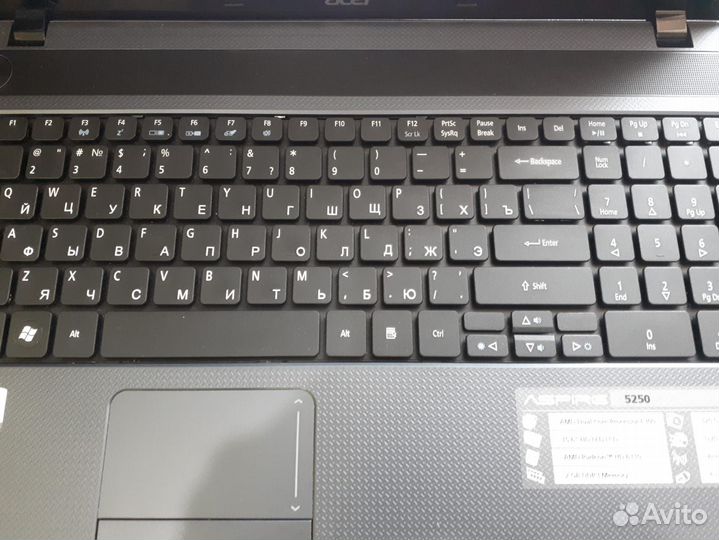 Ноутбук acer aspire 5250