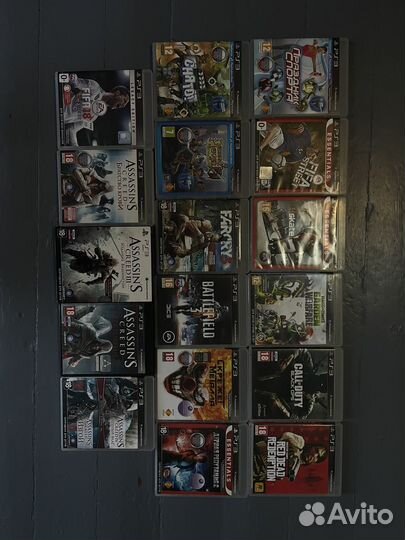 Игры диски на ps3