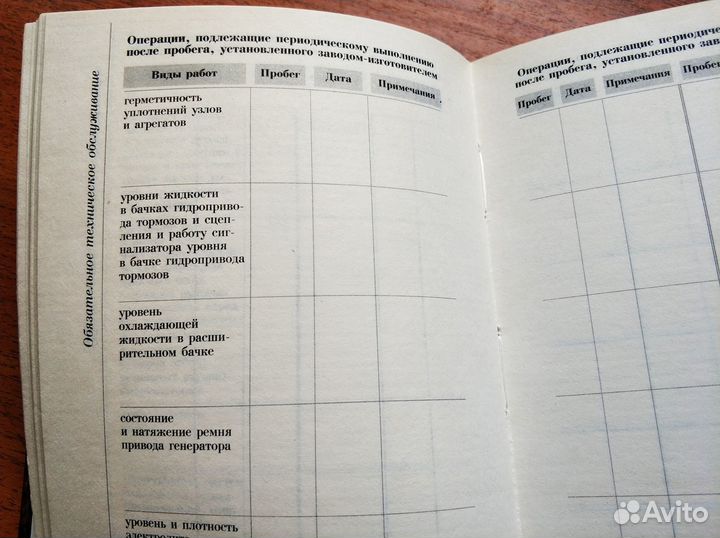 Записная книжка водителя