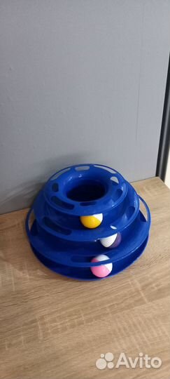 Когтеточка и игрушка для кошек и котят