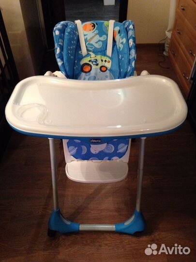 Стульчик для кормления chicco polly