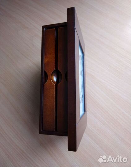 Шкатулка альбом для фотографий деревянная новая