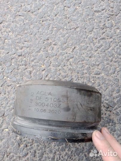 Буфер D165х 80 мм тип A autan 5 с платформой