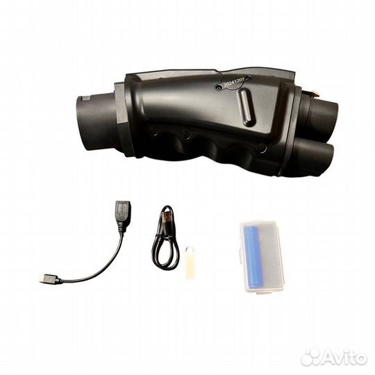 Адаптер переходник 250А CCS2-GBT быстрой зарядки