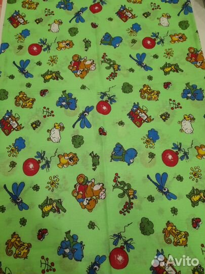 Простынь детская хлопок 2 штуки