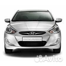 Бампер задний для Hyundai Солярис 2010-2015