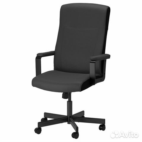 Компьютерное кресло икеа миллбергет офисное, черно объявление продам