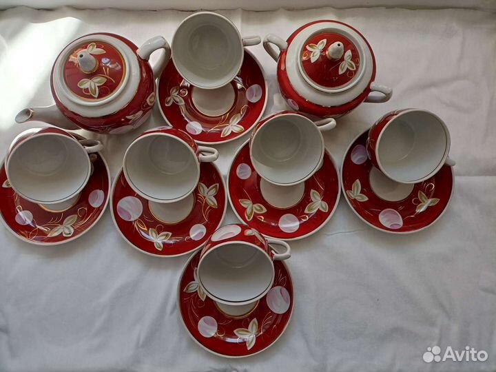Чайный сервиз вербилки СССР Слива