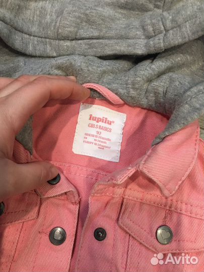 Джинсовка для девочки 92