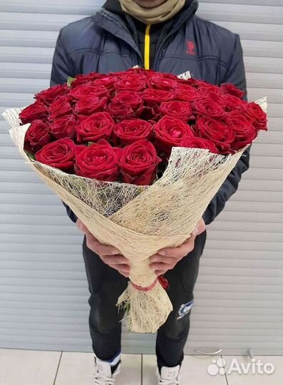 Высокие розы 150 160 170 180 190см доставка Москва