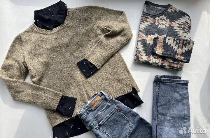 Вещи женские 42 44 много бренды бу