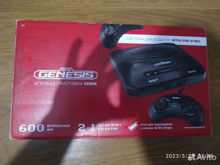 Игровая приставка sega