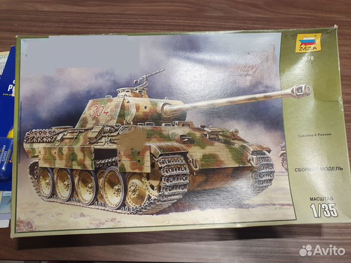 Сборная модель танка 1/35