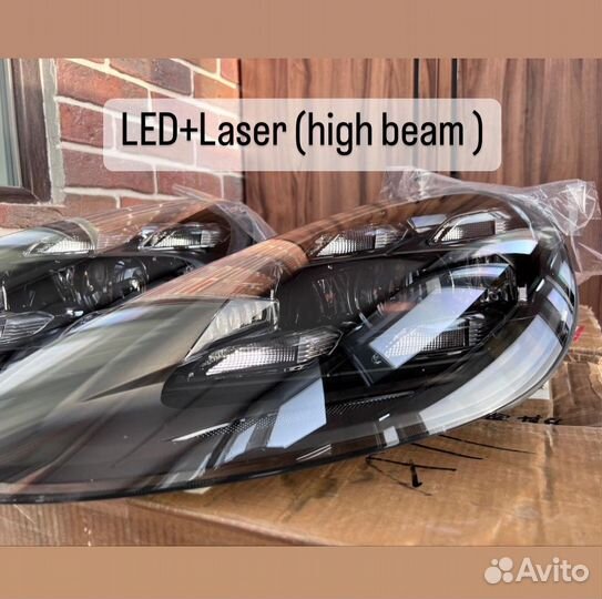 Porsche Cayenne 958 фары LED