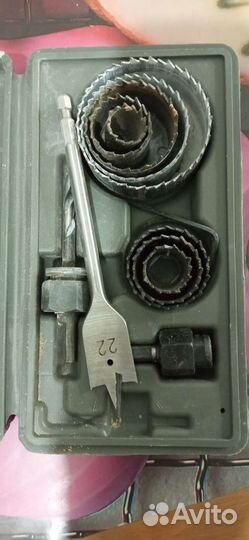 Набор для установки дверных ручек по дереву