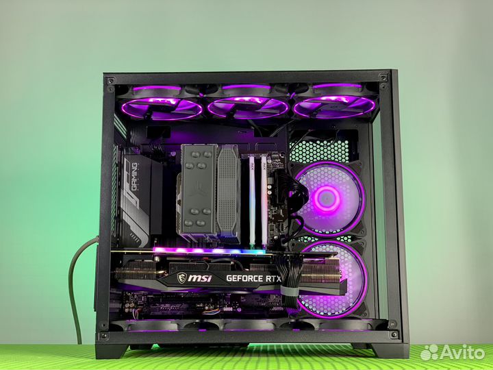 Игровой пк intel Core i5 13400F/16Gb/ RTX 3060