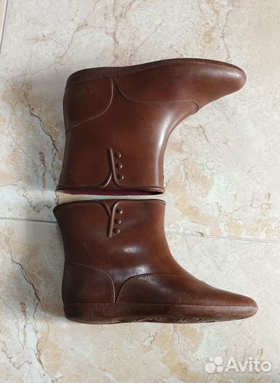 Женские резиновые сапоги, р 37