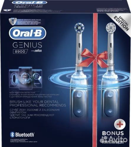 Электрическая зубная щетка Braun Oral-B Genius