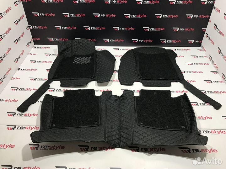Ковры салона 3D Lexus ES350 2012-2018 K336