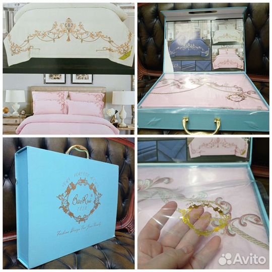 Постельное белье сатин евро итальянский дизайн