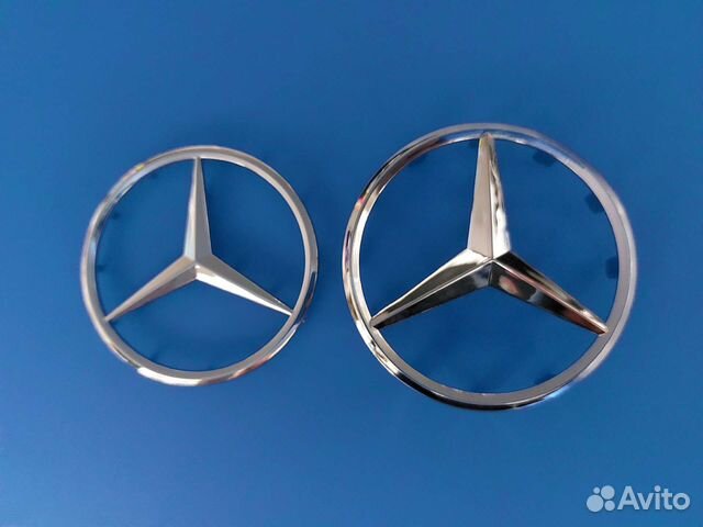 Эмблема, звезда, шильдик, значёк на руль Mercedes