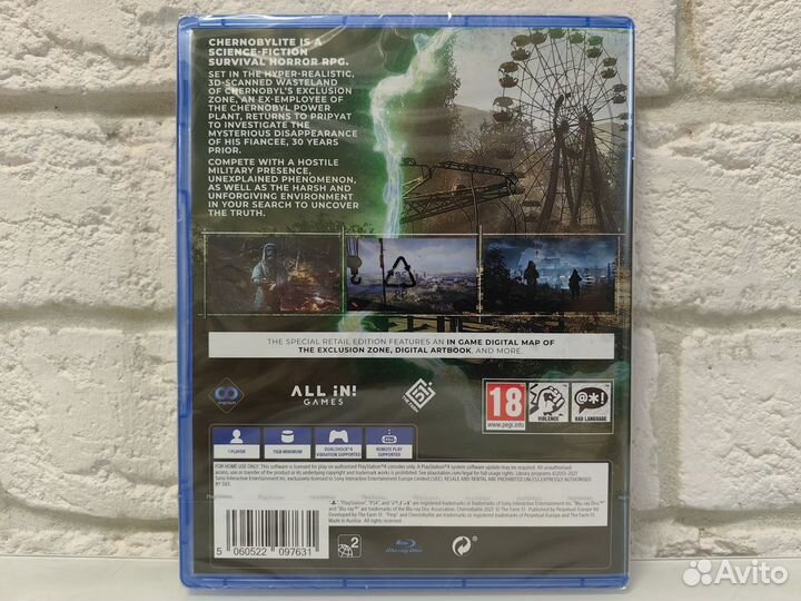 Chernobylite PS4 новый диск