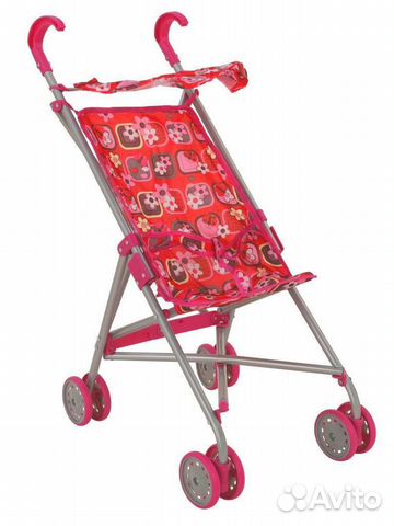 Детская игрушечная коляска-трость Buggy Boom