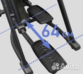 Эллиптический тренажер Svensson Industrial HIT XA8