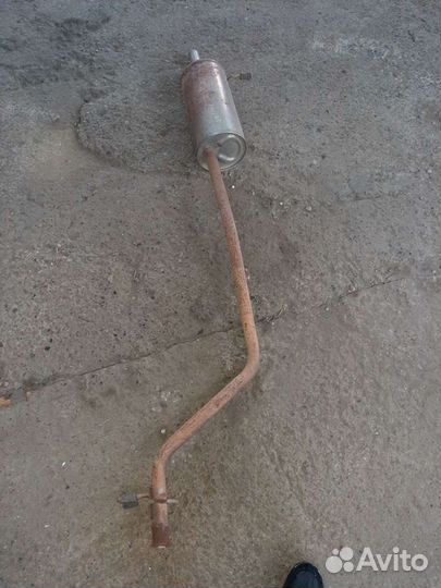 Renault logan глушитель