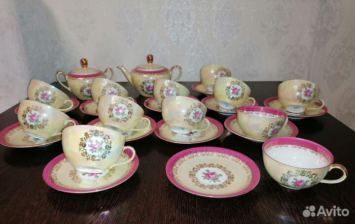 Чайный сервиз Fortuna Eisenberg ГДР