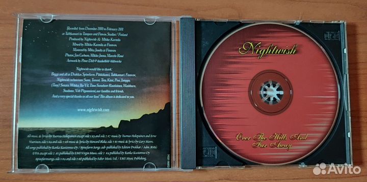 Audio CD Nightwish Over the Hills and Far Away