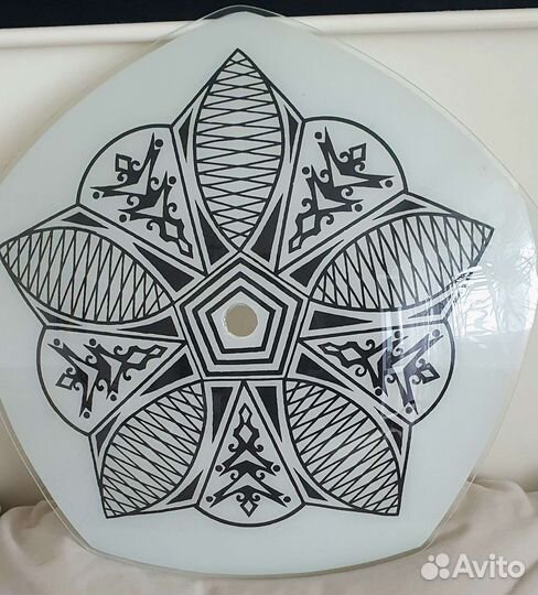 Плафон для люстры (стекло) СССР