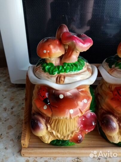 Набор банок для сыпучих продуктов