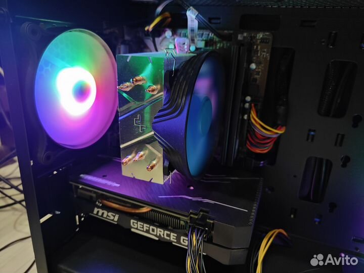Игровой компьютер ryzen 5 2600 GTX1660s