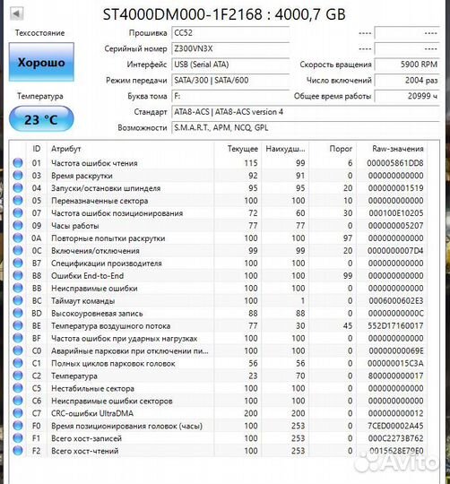 Жесткий диск Seagate 4 Тб