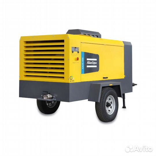 Дизельный компрессор Atlas Copco xahs 400 pace