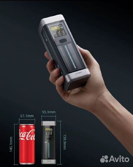 Повербанк Cuktech № 20, 25000mAh, 210w