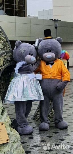 Мишки Тедди аниматоры ростовые куклы