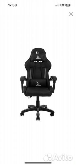 Игровое кресло Defender Master Черный/Красный