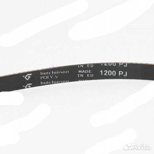 Ремень 1200 J4 PJ hutchinson (чёрный) BLJ400UN