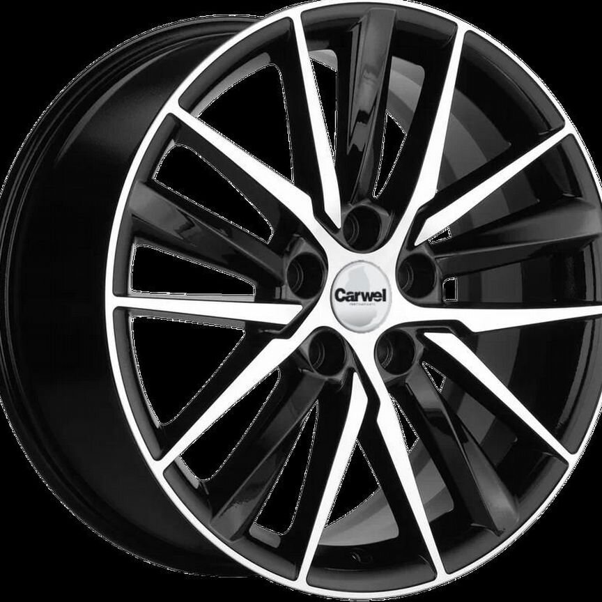 Литые диски Carwel Алдан 1807 (Geely Tugella/ Jaguar XF/ F-Pace) 8×R18 5×108