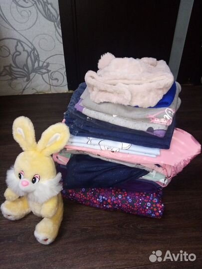 Детские вещи пакетом для девочки 110 116