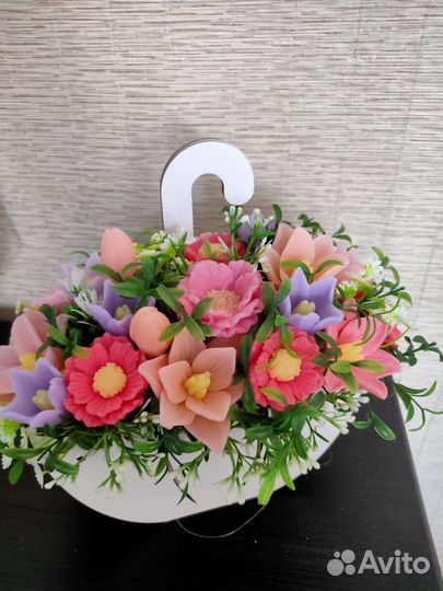 Букет из мыла