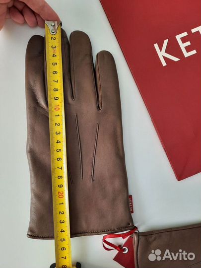 Мужские кожаные перчатки ketoy